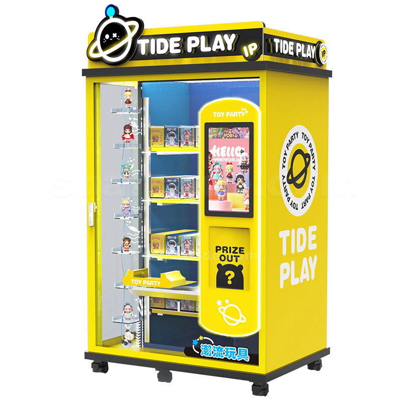 Custom Appearance Lucky Box Vending Machine/Mystery Blind Box Perfume Vending Machine Eyelash Hair Eyelash Vending Machine