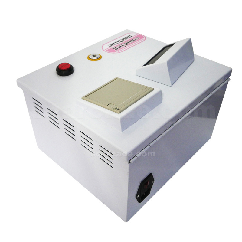 Coin Operated Receipt Print Redemption Lottery Ticket Eater Count Machine YM168 Ticket Counting Machine For Arcade Game Center