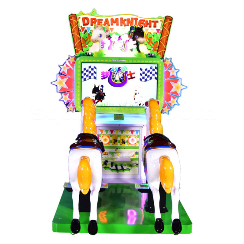 Factory Wholesale Electronic Video Game 2 Player Racing Arcade Simulator Indoor Coin Operated Kiddy Ride Machine