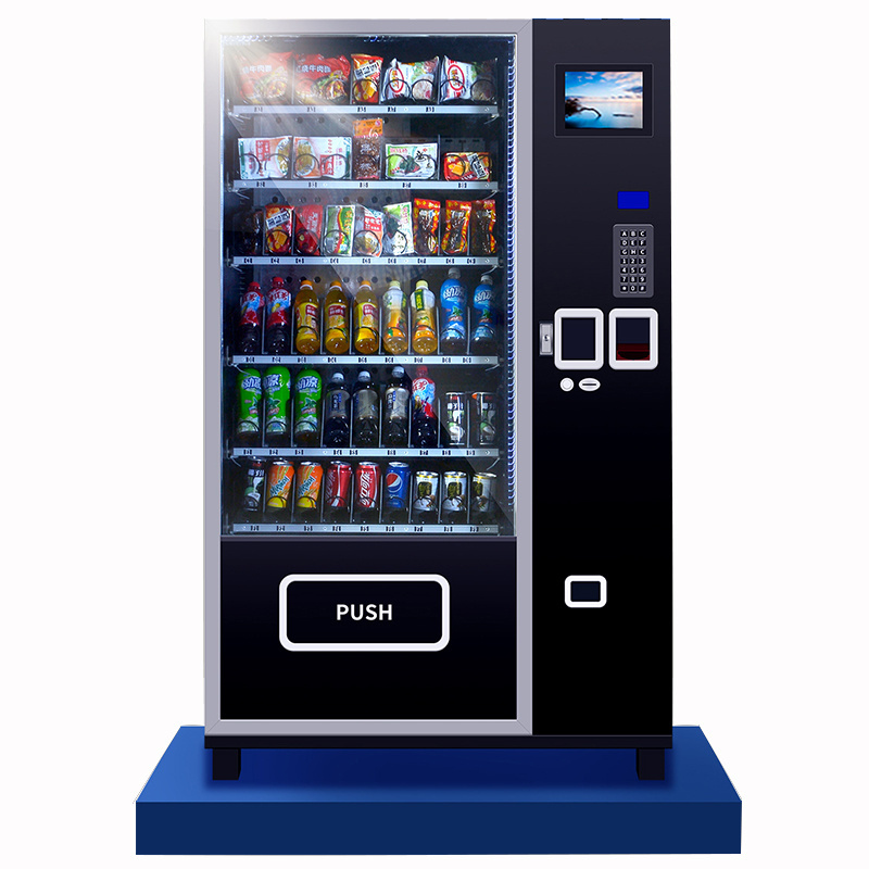 foods and drinks combo vending machine japanese vending machines/snack vending machine/vending machine for foods and drinks