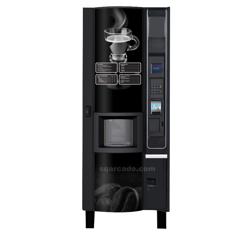 coffee vending machine fully automatic price cheap, smart digital beverage/coffee vending machine bean to cup