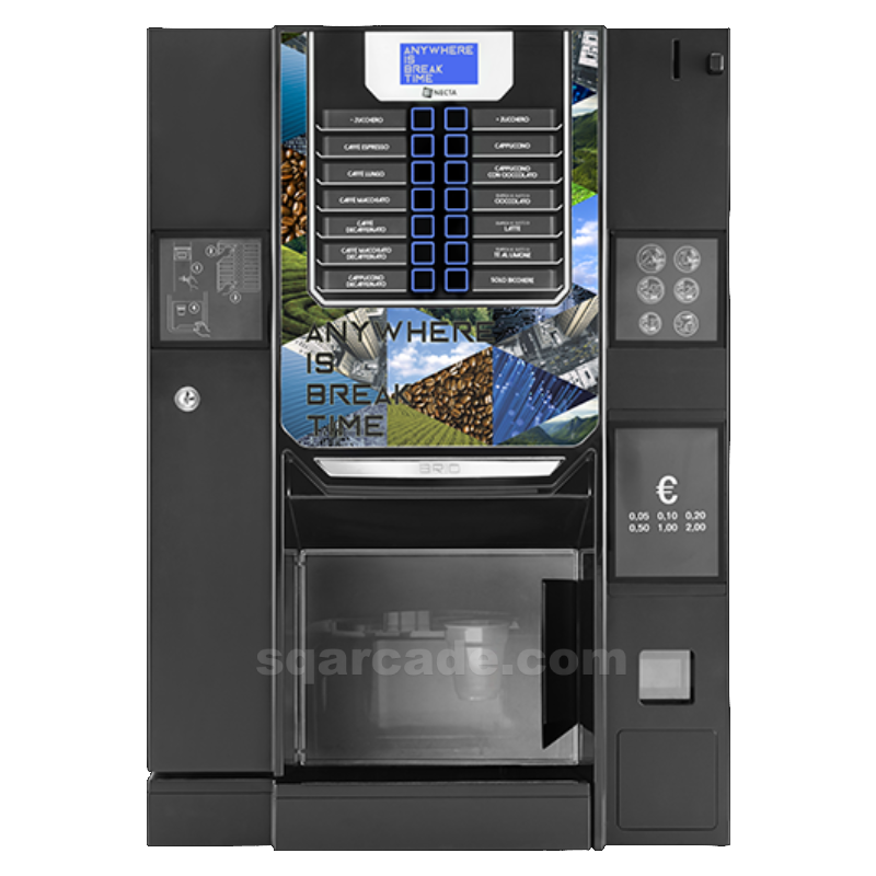 coffee vending machine fully automatic price cheap, smart digital beverage/coffee vending machine bean to cup