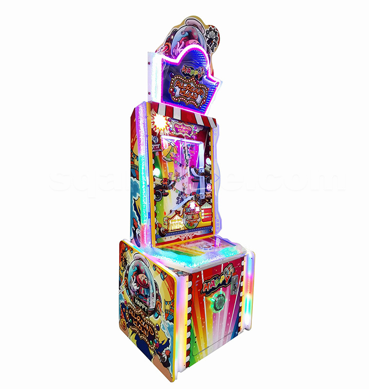 Indoor amusement park coin operated Kids arcade game Lottery machine Universal Clown Redemption Ticket game machine for sale