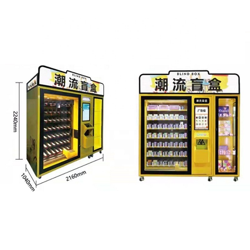 2021 business automatic self alcohol vending machine drink beauty cosmetic vending machine with elevator