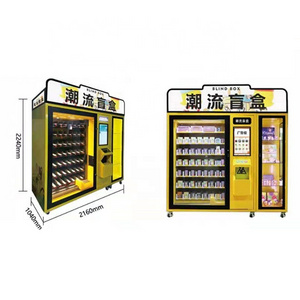 2021 business automatic self alcohol vending machine drink beauty cosmetic vending machine with elevator