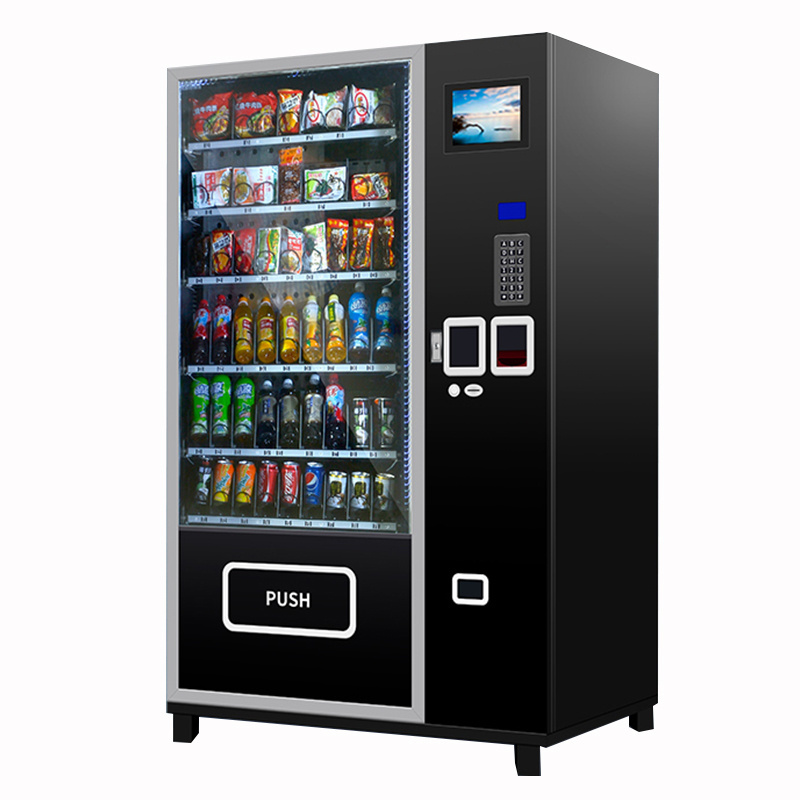 foods and drinks combo vending machine japanese vending machines/snack vending machine/vending machine for foods and drinks