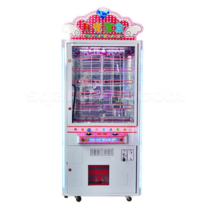 High profit arcade coin operated  pushing for win minute to win it game entertainment gift vending push win gift game machine