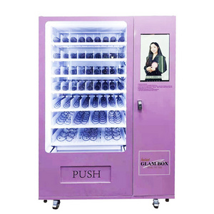 Newest design smart vending machines sale, eyelashes, hair, nail art vending machine