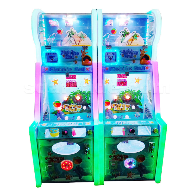 Coin-operated fishing table tennis machine crazy capsule toy gift capsule vending machine game center