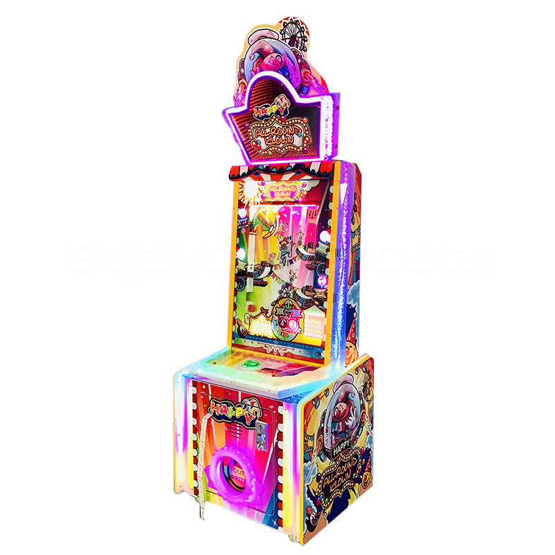 Indoor amusement park coin operated Kids arcade game Lottery machine Universal Clown Redemption Ticket game machine for sale