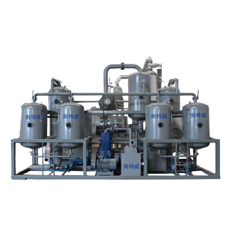 Efficient Pyrolysis Oil Distillation Of Used Engine Oil To Diesel Equipment Mobile Model From Mingjie Group