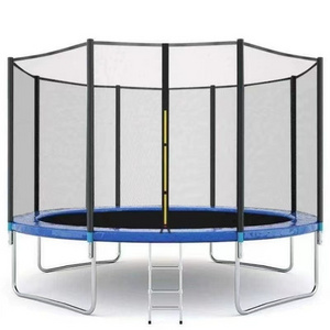 Manufacturer child trampolines for adults with enclosures round 10ft trampoline outdoor with safety net