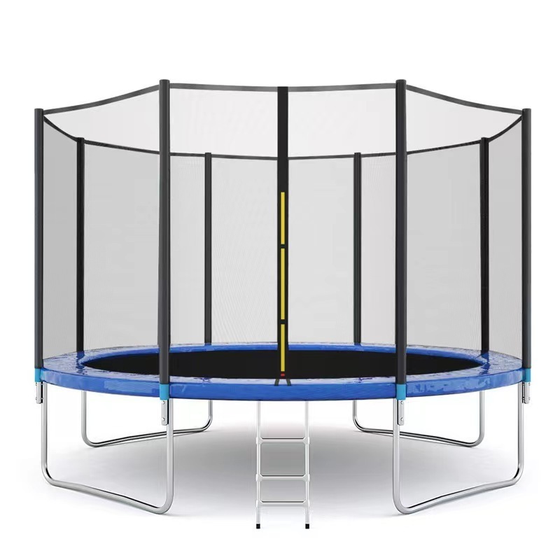 6/8/10/12/14/16/18FT Jumping bungee Trampoline Outdoor Trampoline for Kids and Adults with Safety Net and Spring Padding