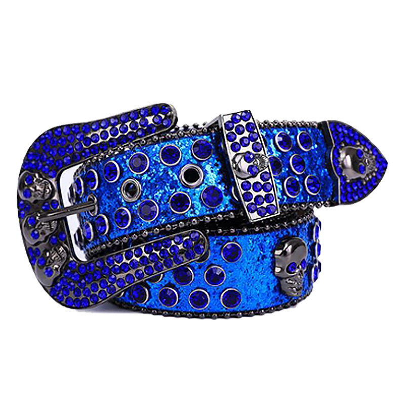 Wholesale BB Simon Belts Rhinestone Men Crystal Water Diamond Belt Western Rhinestone Crystal Belts For Women