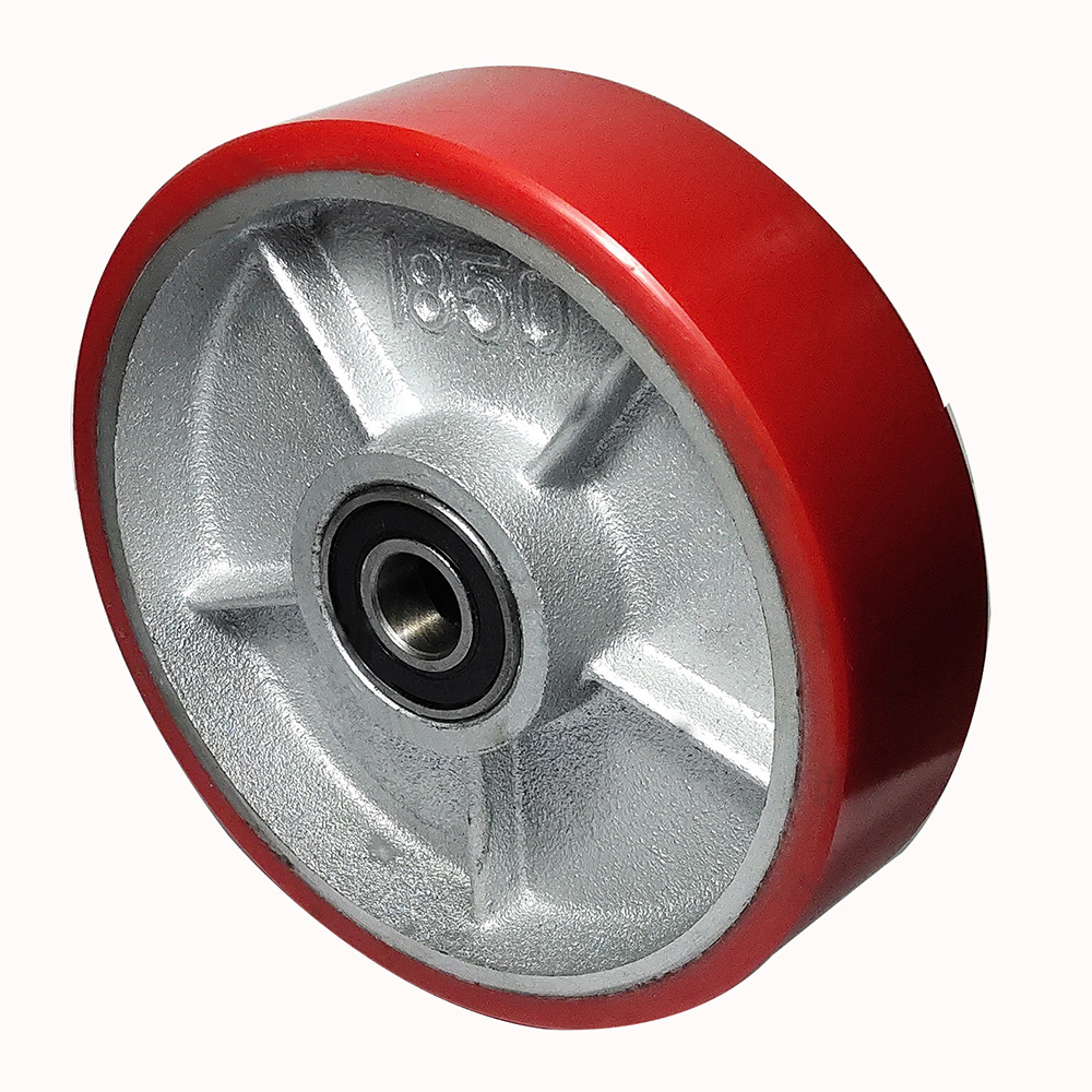 8060 8070mm forklift polyurethane wheel forklift wheels for pallet trolley