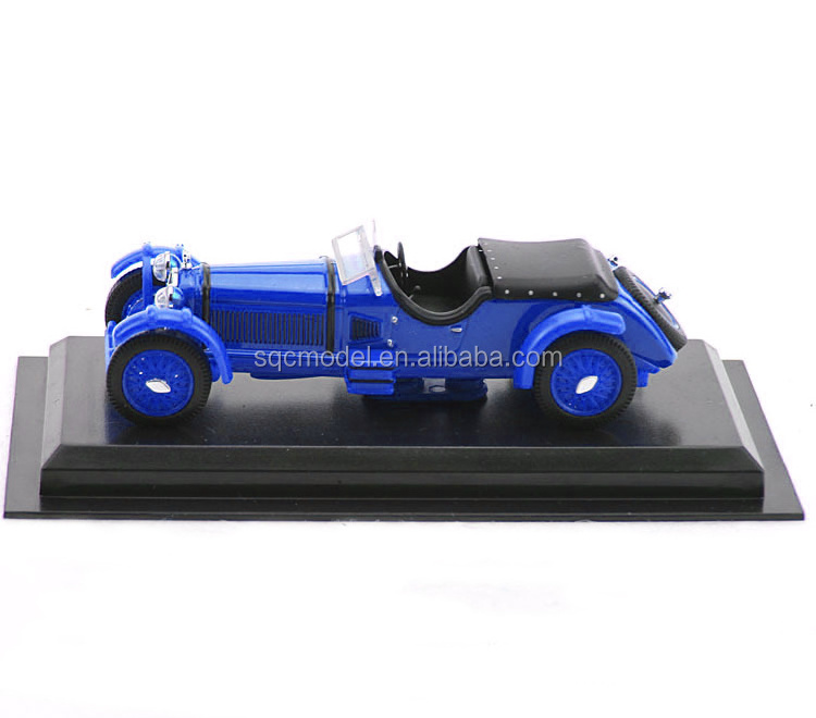 custom made convertible old car model toy cars