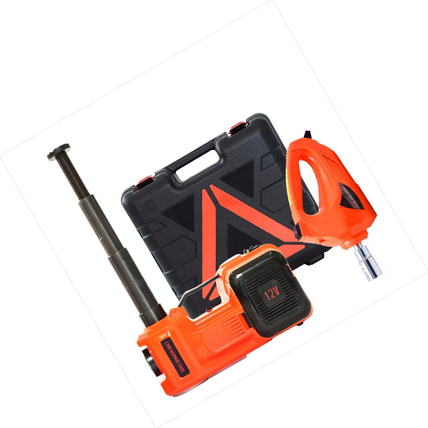 The Factory Sells Cost-effective Portable And Easy Tire Changing Tools with Cordless Car Jack