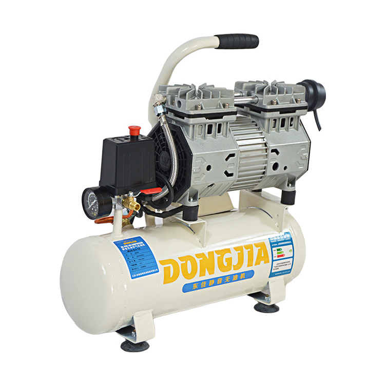 Silent Light Weight Single Oil Free Motor Air Compressor Silent Air Compressor