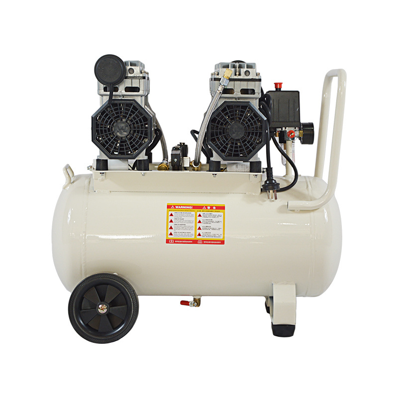 Top Manufacturer High Pressure Mobile Piston Silent Oilless Air Compressor