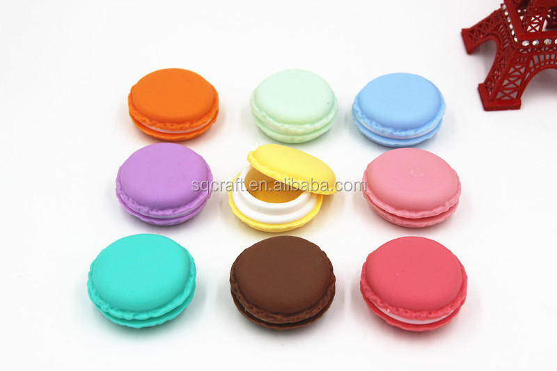 Sanqi Elan Sweet Macaroon Jewellery Trinket Box Pill Case Candy Color Tooth Fairy Macaroon storage box for gifts