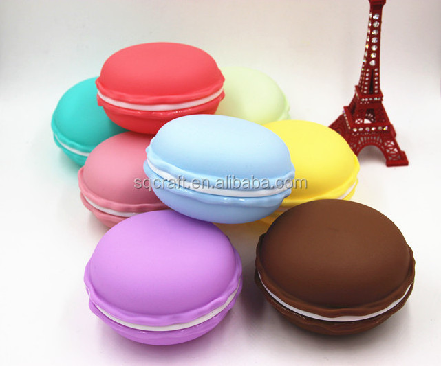 Sanqi Elan Sweet Macaroon Jewellery Trinket Box Pill Case Candy Color Tooth Fairy Macaroon storage box for gifts