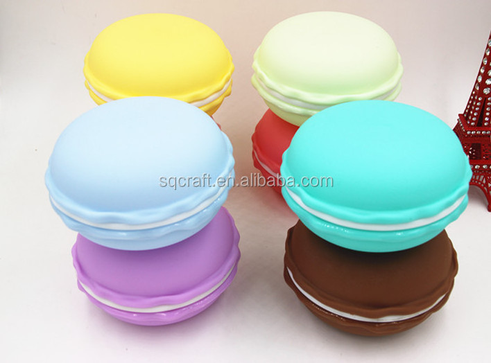 Sanqi Elan Sweet Macaroon Jewellery Trinket Box Pill Case Candy Color Tooth Fairy Macaroon storage box for gifts