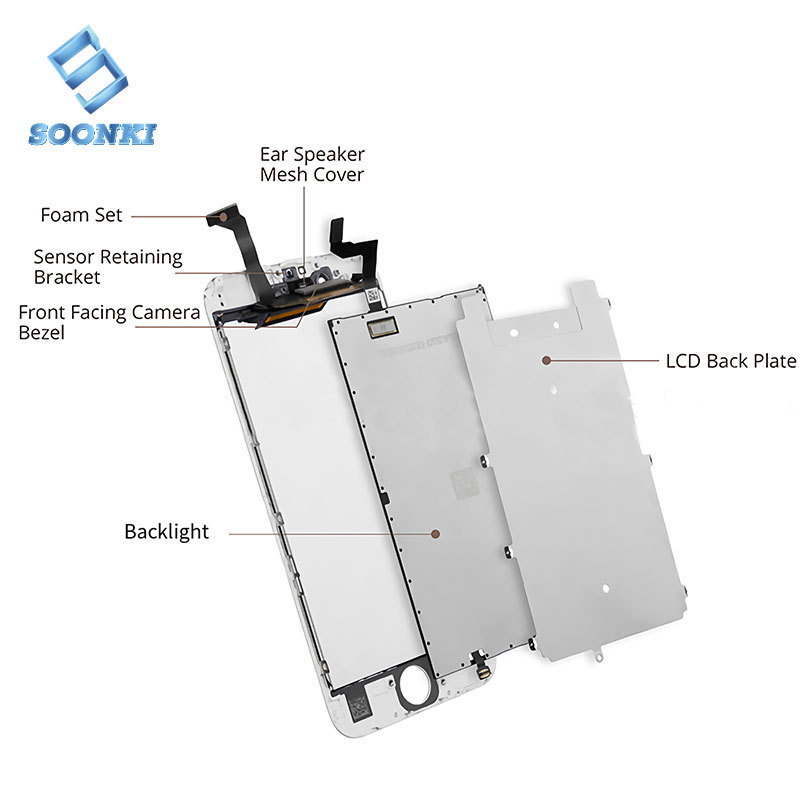 lcd screen display for iphone 5 6 6s 7 8 lcd touch screen for i phone 6s lcd glass assembly compatible