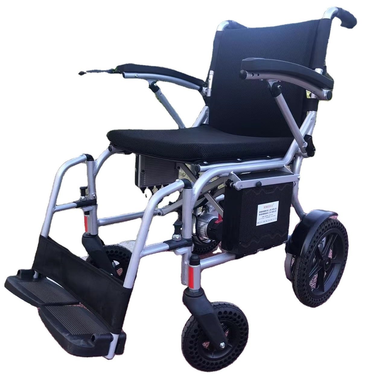 Ultra Light Weight Outdoor Electric Wheelchair Portable Aluminum Power chairs For Disabled People