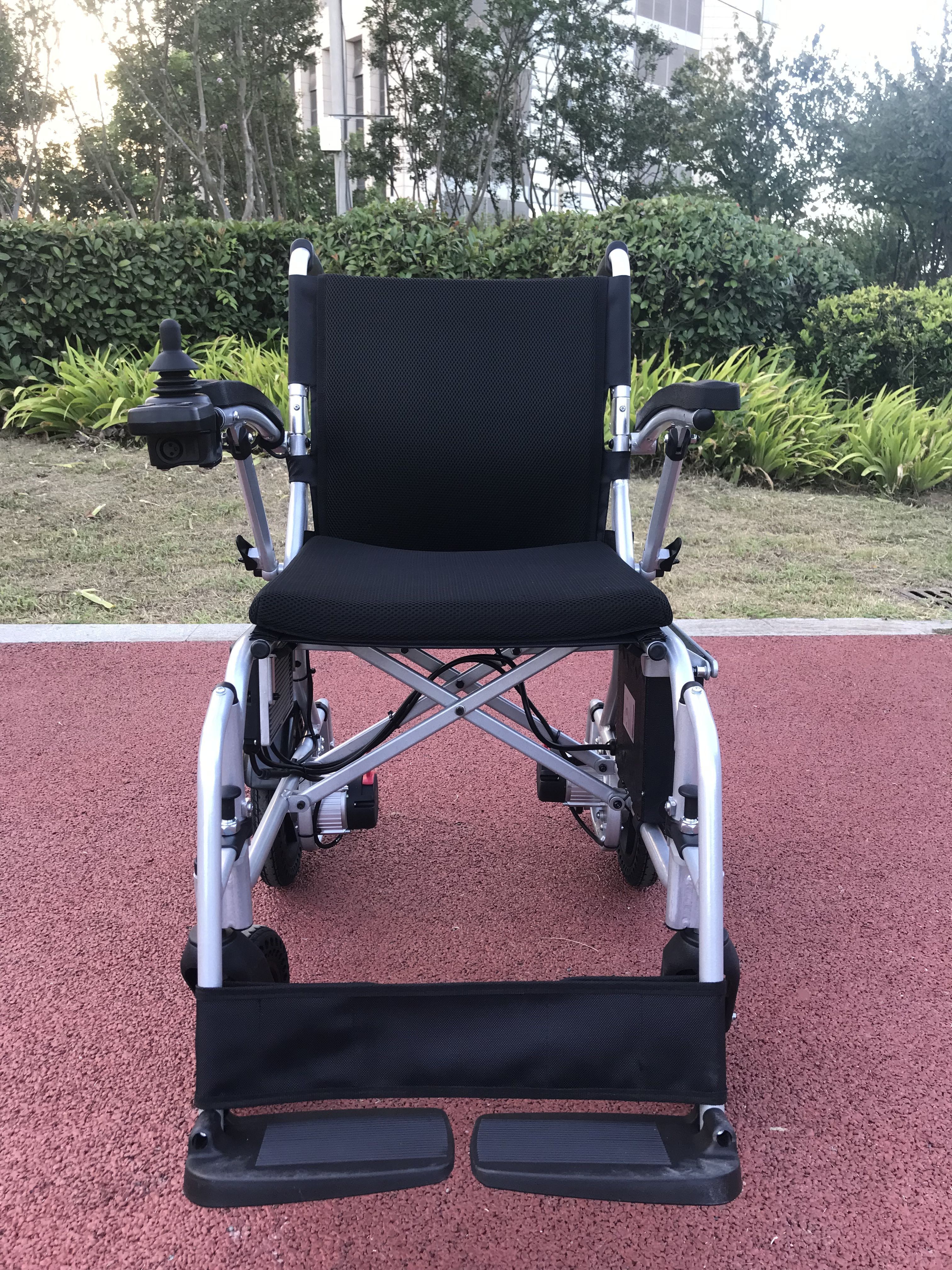 Ultra Light Weight Outdoor Electric Wheelchair Portable Aluminum Power chairs For Disabled People