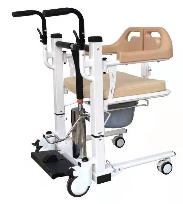 150KG large load multi-functional electric patient transfer wheelchair