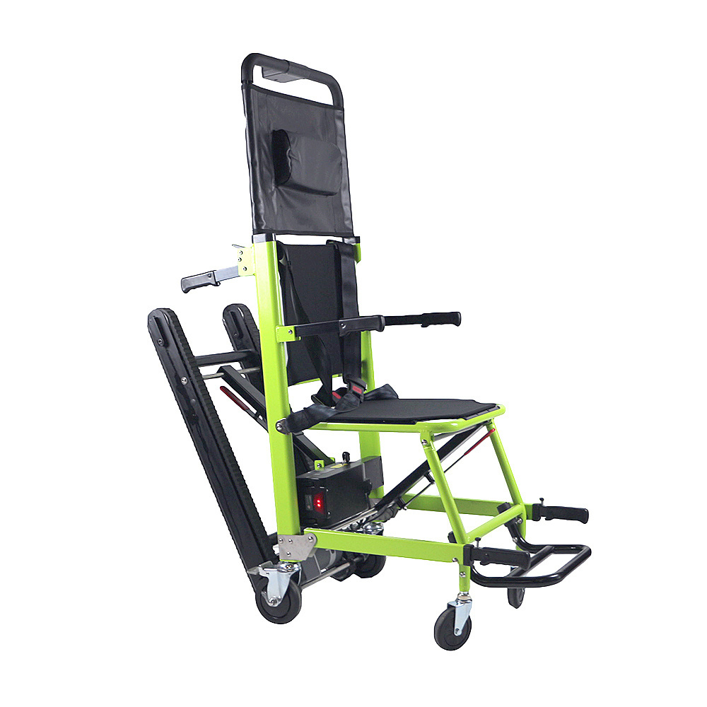 Foldable Stair Climber Old Disabled People And Emergency Evacuation Stair Climbing Power Wheelchair