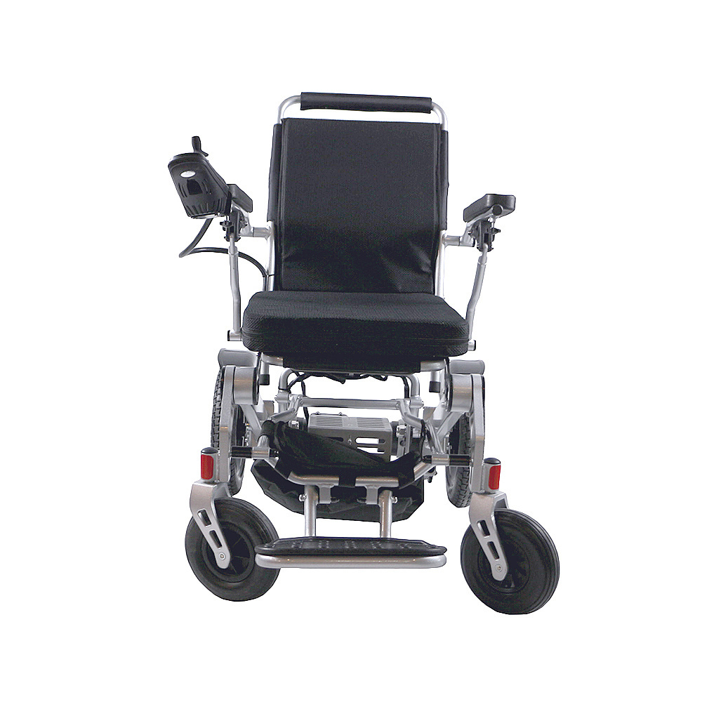 2024 Best Selling Remote Auto Folding Outdoor Beach Wheelchair Portable Smart foldable Electric Wheelchairs for the Disabled