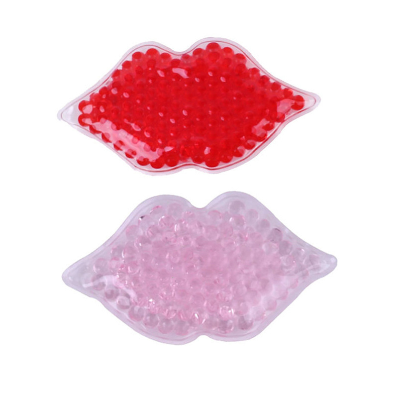 Reusable hot and cold lip gel ice packs Lip Filler Ice Packs Lip Ice Pack Lip Shaped Ice Pack