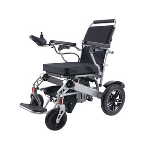 2024 Best Selling Remote Auto Folding Outdoor Beach Wheelchair Portable Smart foldable Electric Wheelchairs for the Disabled