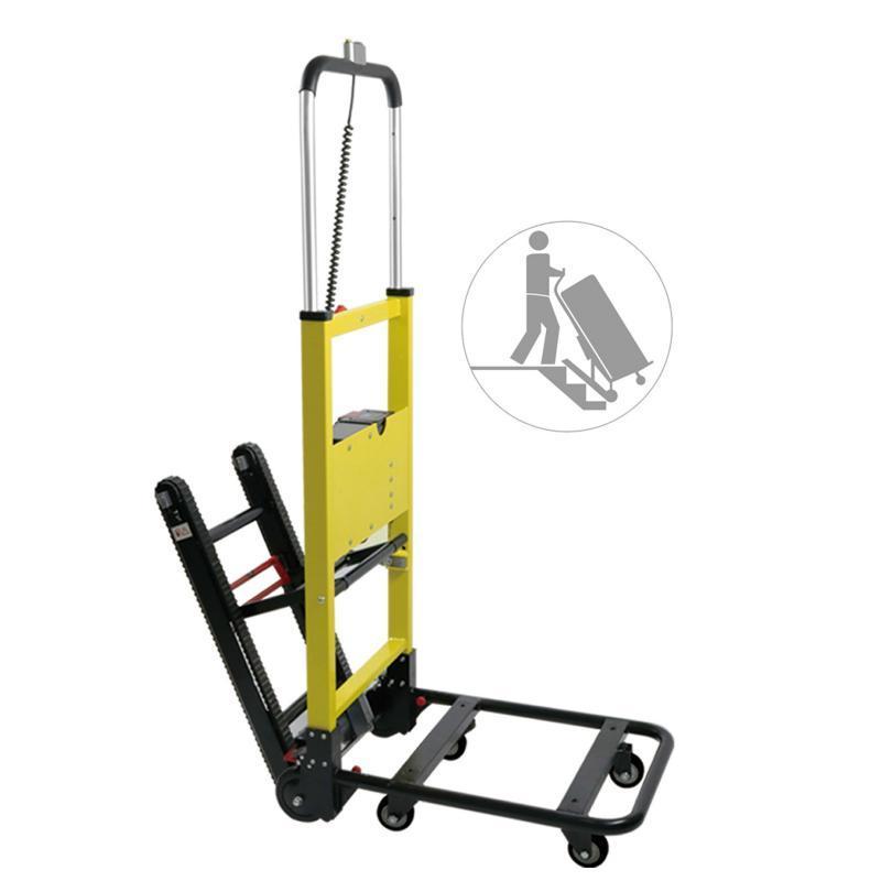 Stair Climber Hand Trolley Powered Stair Climber 200kg Load Electric Stair Climbing Hand Truck Trolley