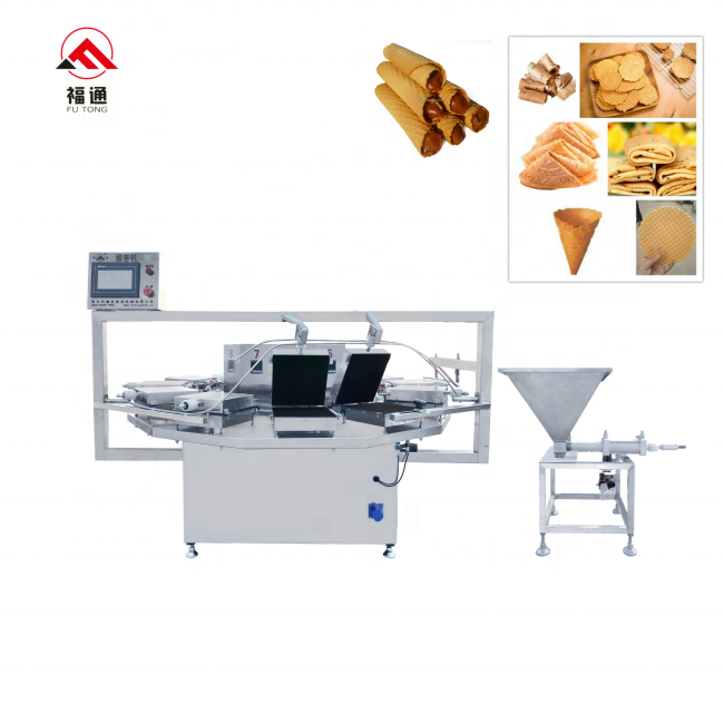 Ice cream cone machine Industrial Crispy Making Machines Commercial waffle cone maker for Sale Egg Roll Machine