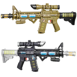 plastic sound light gun boy electric weapons toy pistol gun real game Project toys electric toy guns for kids