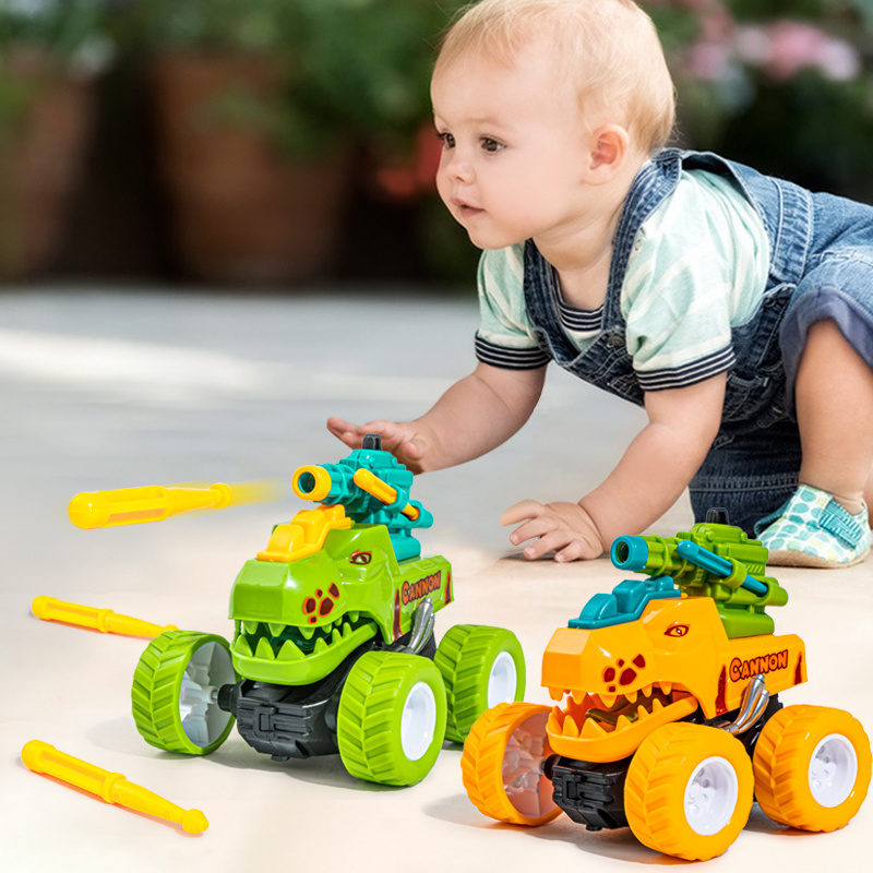 New Design kids 4 wheelers girls car toys children's car dinosaur toy truck plastic other toy vehicle