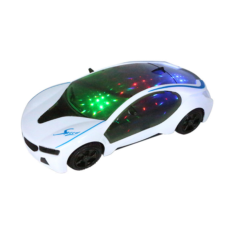 1-1  Children's toy car kids electric luminous music universal mini car toy colorful light car toys for kids