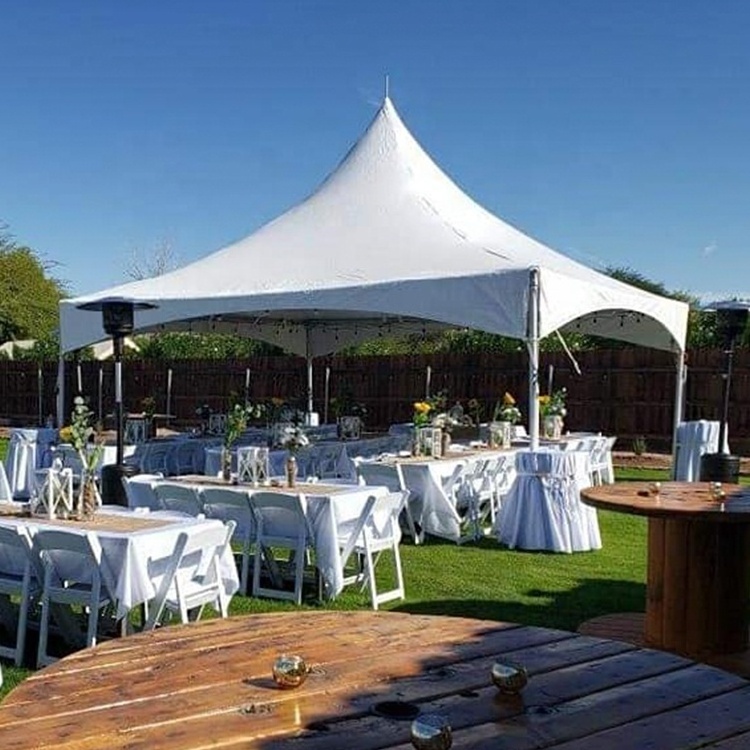 Suqian Haike Outdoor reception marquee pole tent gazebo canopy pagoda wedding tents for 40 persons