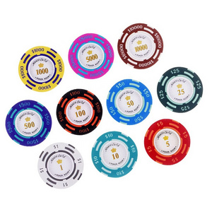 Premium Poker Chips Heavyweight 14 Gram Clay Casino Poker Chips