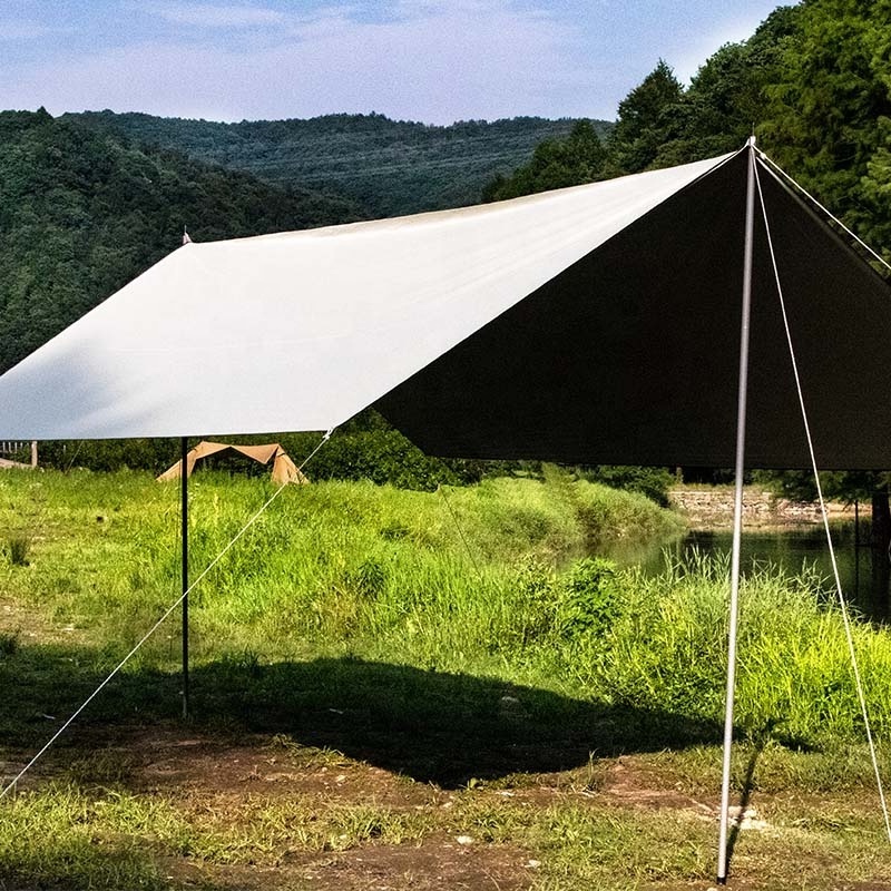 Suqian Hi Manufacturer Waterproof Camping Velarium Outdoor Camping Tent Oxford Beach Sun Protection Canopy Of The Heavens