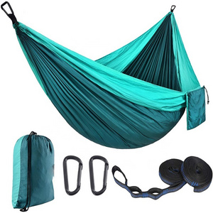 Suqian Hi Customer Outdoor Camping Hammock Portable Lightweight Nylon Parachute Hammocks for Backpacking Travel Hiking