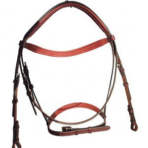 Leather bridle Horse Equestrian Leather Innovative Bridle With A Combination Of Cross And Flash Noseband Customization Available