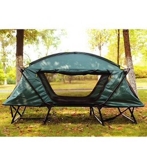 Suqian Hi Customer 2023 new two person quick automatic opening outdoor off ground camping tent