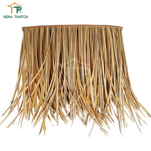 Cheap tiki hut gazebo roof thatch plastic thatch synthetic thatch artificial