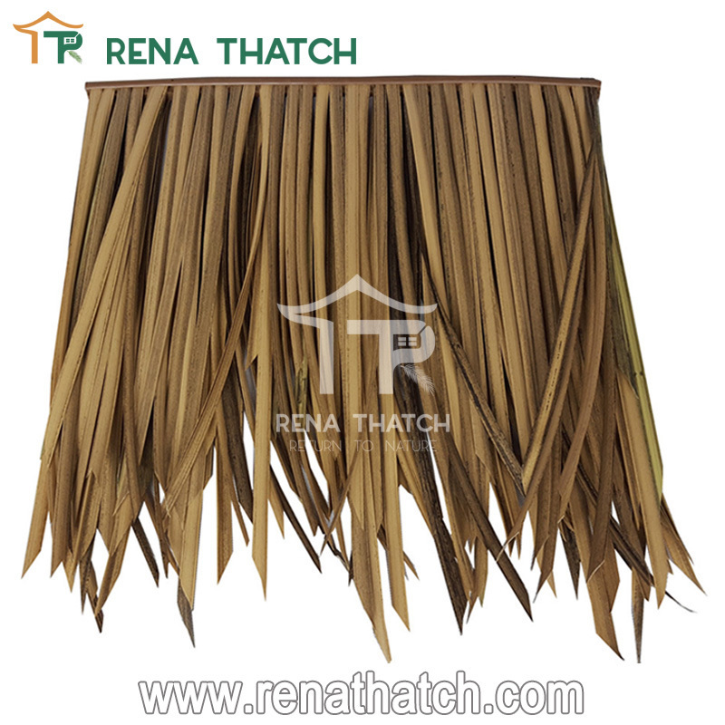 Cheap tiki hut gazebo roof thatch plastic thatch synthetic thatch artificial