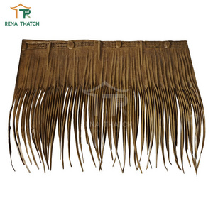 Mexican thatch roofing roll natural grass straw thatch roofing tiles synthetic palm panel