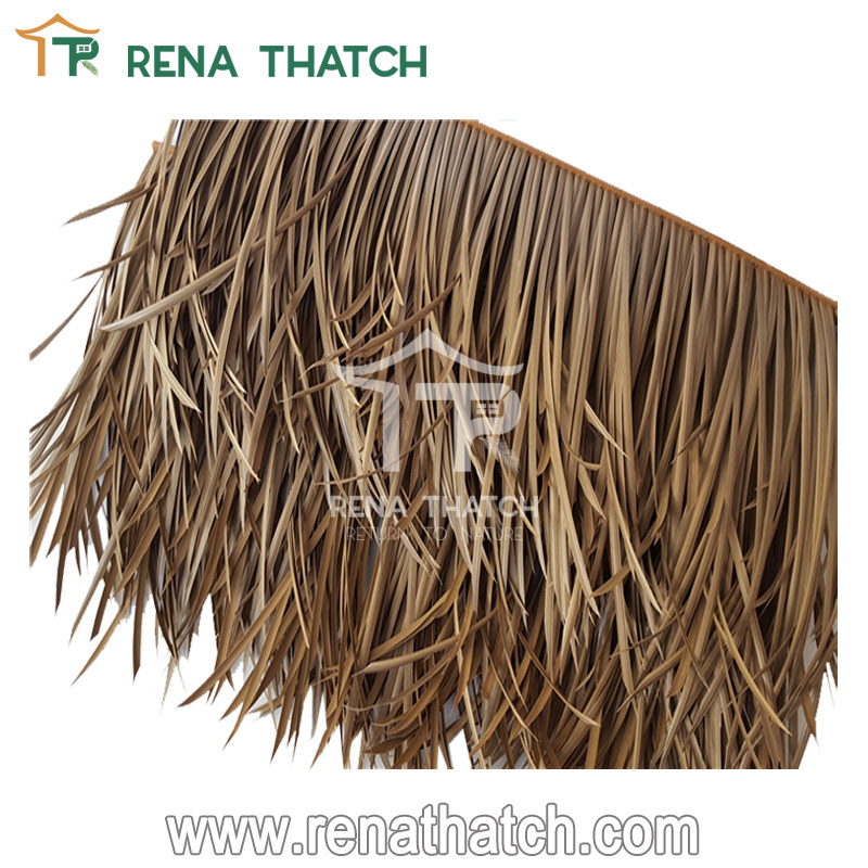 High quality new synthetic palapa thatch straw umbrella thatch synthetic reed hut gazebo