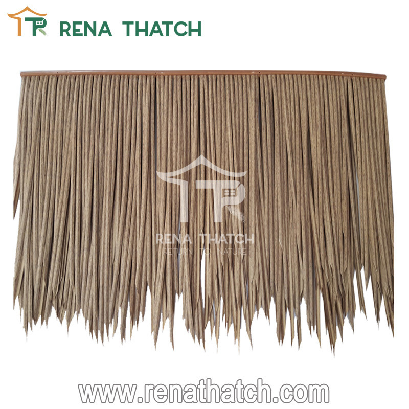 High quality new synthetic palapa thatch straw umbrella thatch synthetic reed hut gazebo